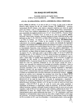 Ata da 45&ordf; assembleia geral ordin&aacute;ria 27/04