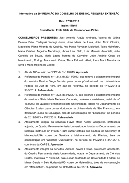 20&ordf; reuni&atilde;o