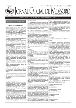 jomjornal - Prefeitura Municipal de Mossoró