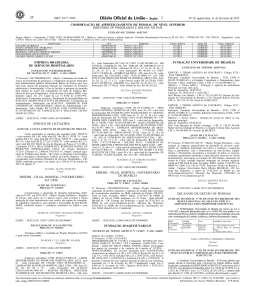 ISSN 1677-7069 - Decanato de Gest&atilde;o de Pessoas