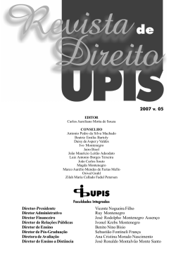 Revista do Direito Volume n&ordm; 5