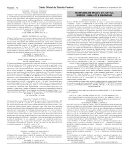 Di&aacute;rio Oficial do Distrito Federal