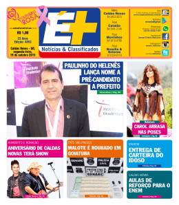 Vers&atilde;o PDF - &Eacute;+ Not&iacute;cias & Classificados
