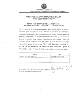 e processamento aplicado - fca (adjunto