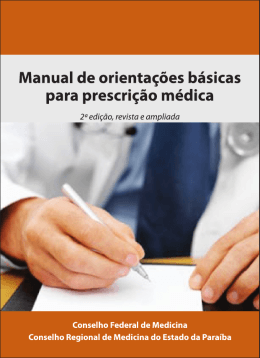 Manual de orientações básicas para prescrição médica