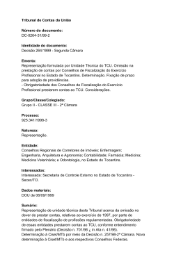 DC-0264-31/99-2 - Tribunal de Contas da Uni&atilde;o