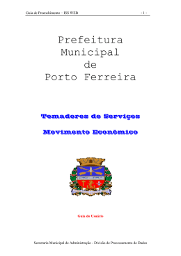 Prefeitura Municipal de Porto Ferreira