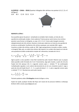 (Questão 6) – Análise Combinatória – pdf