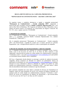 Termos e Condições - MoneyGram_garnde campanha 2015