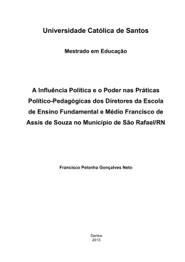 FRANCISCO PELONHA G. NETO - unisantos