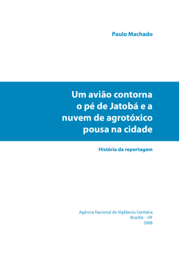 Um avião contorna o pé de Jatobá e a nuvem de - AS-PTA