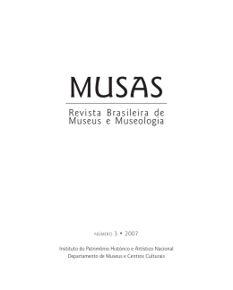 Revista MUSAS - Instituto Brasileiro de Museus