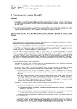 Pronunciamento Conceitual B&aacute;sico