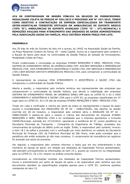 1/4 ATA DE CONTINUIDADE DE SESS&Atilde;O P&Uacute;BLICA DA SELE&Ccedil;&Atilde;O