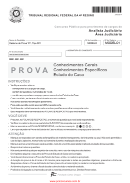 Prova - Curso FMB