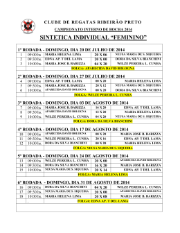 SINTETICA INDIVIDUAL &ldquo;FEMININO&rdquo;