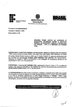 2&ordm; Termo Aditivo 003-2010