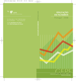 Educa&ccedil;&atilde;o em N&uacute;meros - Direc&ccedil;&atilde;o