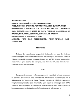 Processo PGT/CCR/nº 4383/2009