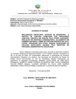 RD 006-2007 - conselho de seguran&ccedil;a