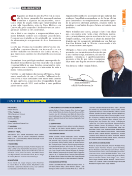 Editorial Conselho - Iate Clube de Brasília