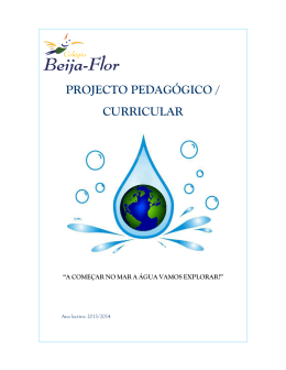 projecto pedag&oacute;gico / curricular - Bem vindo &agrave; p&aacute;gina do Col&eacute;gio