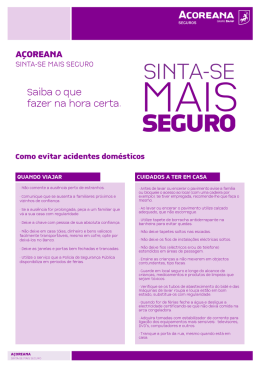 Sinta-se mais seguro
