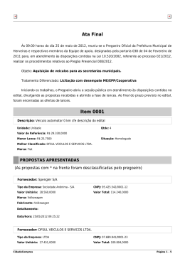 Ata Final - CidadeCompras