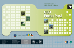 GEO Ponta Por&atilde; - Programa de las Naciones Unidas para el Medio