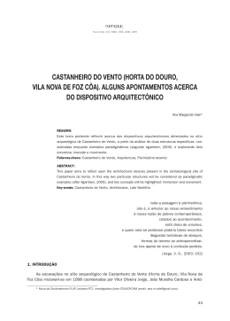 CASTANHEIRO DO VENTO (HORTA DO DOURO, VILA NOVA DE