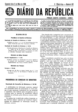 Resolução do Conselho de Ministros n.º 34/86