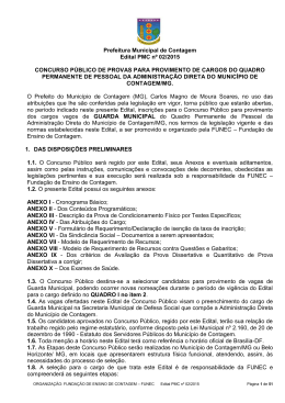 Prefeitura Municipal de Contagem