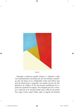 Estranho e poderoso quadro (Figura 1). Quando o olho sou