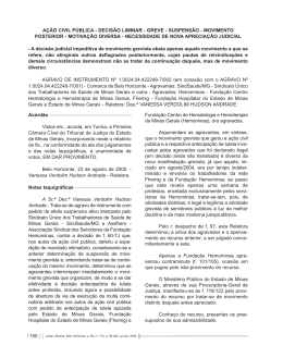 150 A&Ccedil;&Atilde;O CIVIL P&Uacute;BLICA - DECIS&Atilde;O LIMINAR