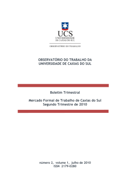 2&ordm; Trimestre de 2010
