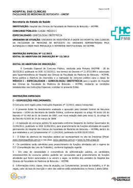 HOSPITAL DAS CL&Iacute;NICAS