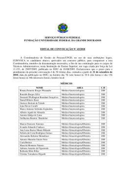 SERVI&Ccedil;O P&Uacute;BLICO FEDERAL FUNDA&Ccedil;&Atilde;O