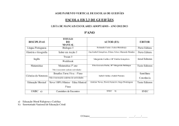 ESCOLA EB 2,3 DE GUEIF&Acirc;ES