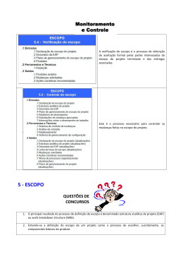 5 - ESCOPO