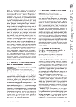 A acuidade da Ressonância Magnética e da biopsia estereotáxica