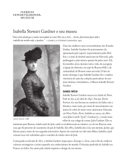 Isabella Stewart Gardner e seu museu