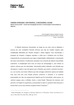 A no&ccedil;&atilde;o de que a hist&oacute;ria contempor&acirc;nea se constitui como um