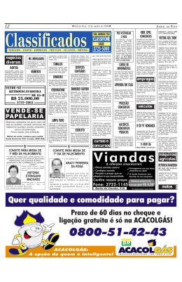 VENDE-SE PAPELARIA CLASSIFONE 3723-5000