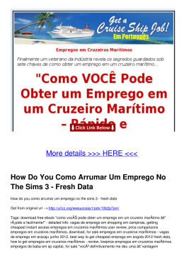 How Do You Como Arrumar Um Emprego No The Sims 3
