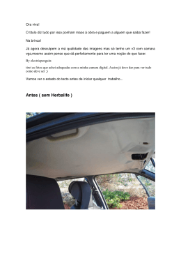 Antes ( sem Herbalife )