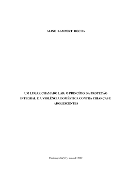 aline lampert rocha um lugar chamado lar