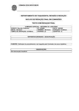 10/03/2004 - C&acirc;mara dos Deputados