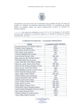 (3) postos de trabalho na categoria de Assistente Operaci