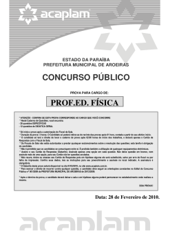Prova - Calcule Mais