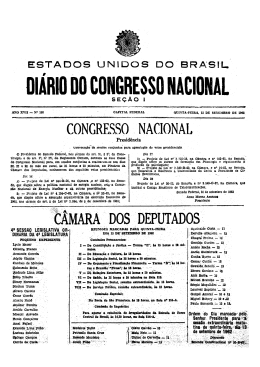 publicado - C&acirc;mara dos Deputados